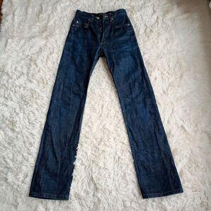 【日本製】A.P.C. ハイウエスト ストレート デニム ボトム ボタンフライ 25