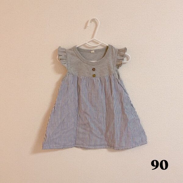 半袖ワンピース 子供服 女の子 90