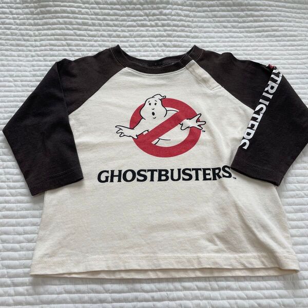 ゴーストバスターズ 長袖Tシャツ ロンT キッズ 子供服 古着 アメカジ