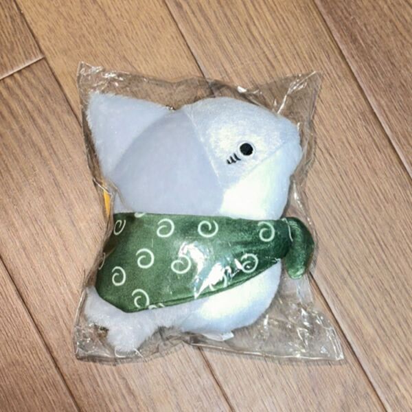 クーポン利用変更OK 未開封 おでかけ子ザメ ぬいぐるみボアマスコット パティオ タグ付 キーホルダー