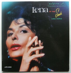 ◆ LENA HORNE / Lena At The Sands ◆ RCA LPM-2364 (dog:dg) ◆ W