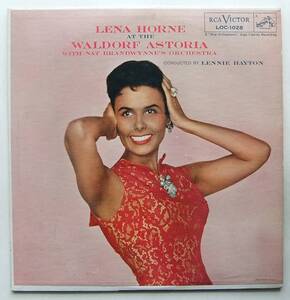 ◆ LENA HORNE At The Waldorf Astoria ◆ RCA LSO-1028 (dog:dg) ◆ T