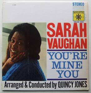 ◆ SARAH VAUGHAN / You ' re Mine You ◆ Roulette SR 52082 ◆