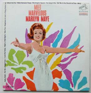 ◆ MARILYN MAYE / Meet Marvelous ◆ RCA LPM-3397 (dog:dg:promo) ◆ S