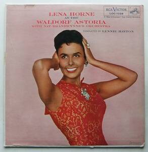 ◆ LENA HORNE At The Waldorf Astoria ◆ RCA LSO-1028 (dog:dg) ◆ L