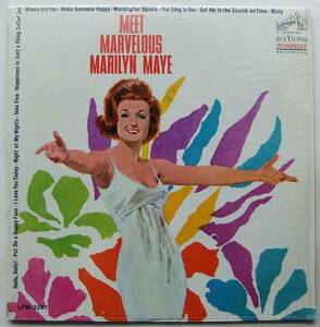 ◆ MARILYN MAYE / Meet Marvelous ◆ RCA LPM-3397 (dog:dg) ◆ W