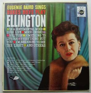 ◆ EUGENIE BAIRD Sings DUKE ' S BOYS Play Ellington ◆ Design DCF 1021 ◆ V