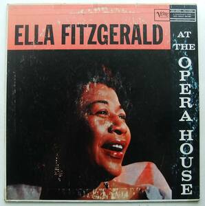 ◆ ELLA FITZGERALD at The Opera House ◆ Verve MGV-8264 (trumpet:dg) ◆ L