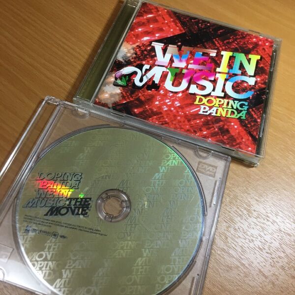 DOPING PANDA WE IN MUSIC CD/DVD 2枚セット