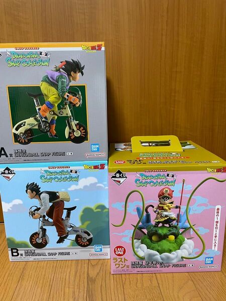 一番くじ ドラゴンボール SNAP COLLECTION A賞 孫悟空 B賞 孫悟飯 ラストワン賞 孫悟飯 少年期