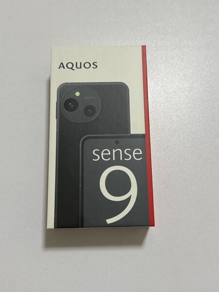 【新品未使用】AQUOS sense9 SH-M29 6.1インチ メモリー6GB ストレージ128GB ブラック