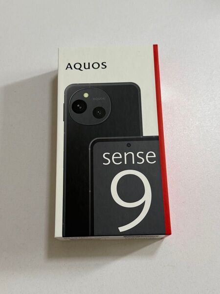 AQUOS sense9 ブラック SIMフリー 6gb ストレージ128gb