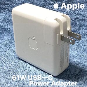 ⑥61W Apple USB-C Power Adapter ACアダプター A1718【中古】TYPE-C ケーブル無し