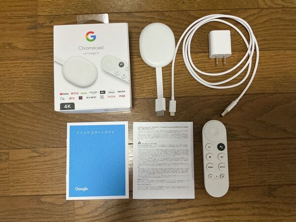 Chromecast with Google TV 4K クロームキャスト グーグル 4Kモデル