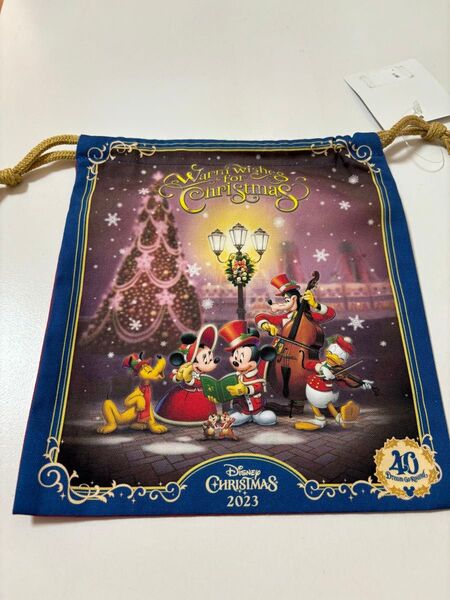 東京ディズニーリゾート クリスマス 巾着