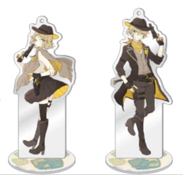 鏡音リン 鏡音レン 39culture 2020 アクリルスタンド スタンド付きアクリルキーホルダー