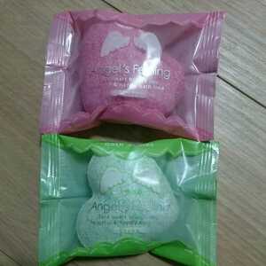  new goods [ Angel sun tablet ] Heart type foamed bathwater additive *2 piece set 