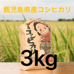 鹿児島県産 コシヒカリ 白米 3kg 金峰コシヒカリ