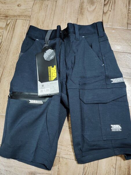 TORAICHI カーゴハーフパンツ ネイビー M 【71〜76cm】