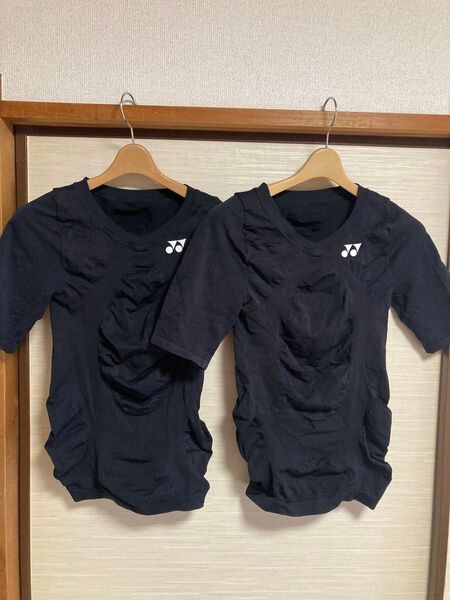 【2着セット】YONEX(ヨネックス) Vネック半袖シャツSTB-1001 Lサイズ