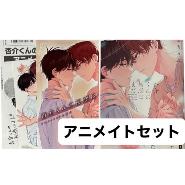 杏介くんの初恋はまだ アニメイト限定8P小冊子、イラストカード、ペーパー付き
