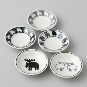 新品 専用化粧箱未開封 moz 小皿 5枚セット N 64883 モズ プレート 取り皿 食器