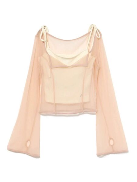 最終下げ!ラスト1点!ANDMARY Roy tulle set tops