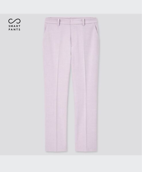 UNIQLO ユニクロ スマートアンクルパンツ ライトパープル ピンク 紫 スラックス