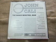 JOHN CALI/THE BANJO MINSTREL MAN US盤_画像2