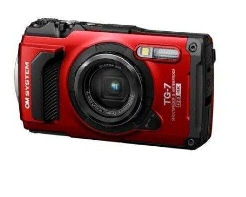 OLYMPUS TG-7 レッド 互換充電池充電器付き 購入前にコメント必須!!