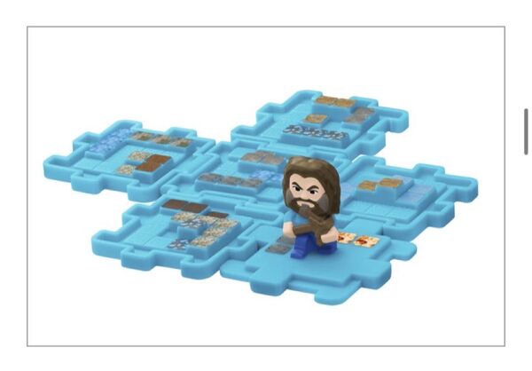 マクドナルド ハッピーセット マインクラフトダイヤモンドブロックとスティーブ マクドナルド