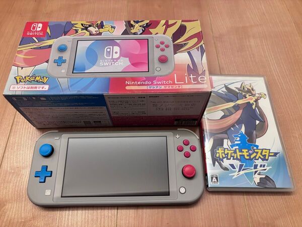 Nintendo Switch Lite 本体 ポケモン ザシアン ザマゼンタ ニンテンドースイッチライト ソード付き