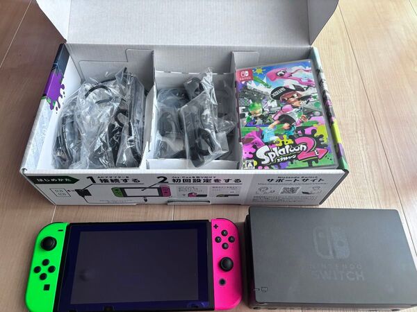 Nintendo switch スプラトゥーン2セット 本体等完品