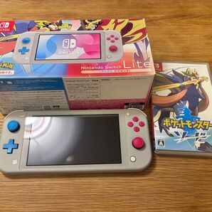 Nintendo Switch Lite 本体ザシアン ザマゼンタ ソード付き