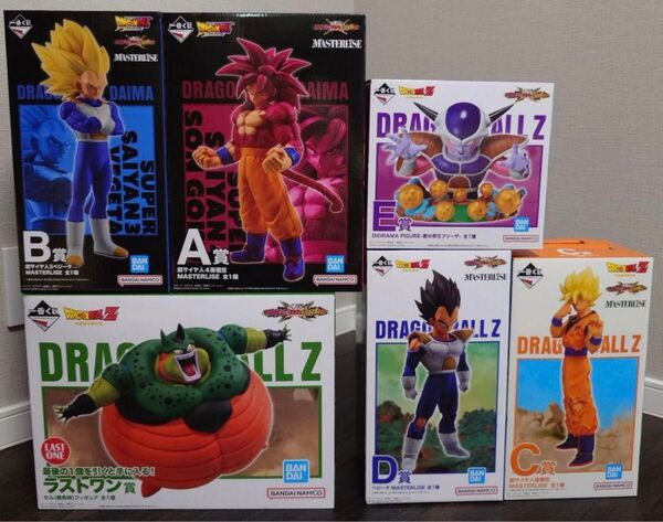 一番くじ ドラゴンボール オムニバスCROSS フィギュア コンプリート