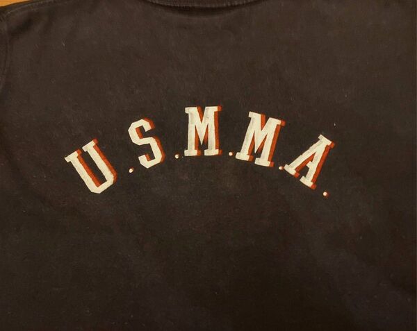 Champion USMA KINGS POINT ステンシル 前タグ Vネック Tシャツ TRUE TO ARCHIVES