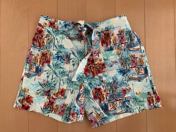 ZARA KIDS 花柄 ショートパンツ 164cm
