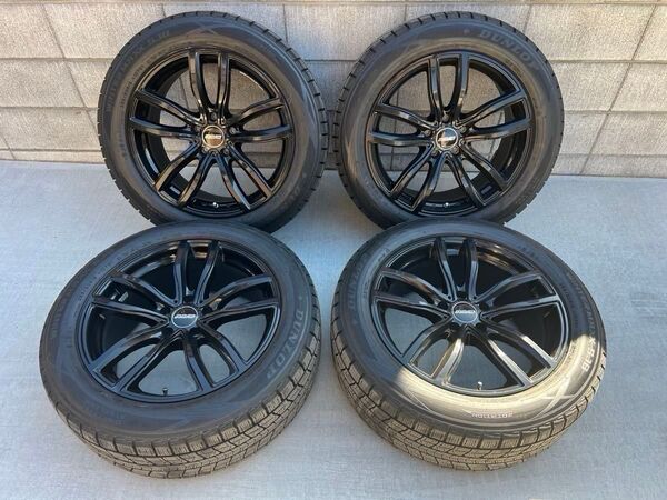 23年製9分山★19インチ★フルセット★スタッドレス 255/50R19 X5 X6 40アルファード、ヴェルファイア等に