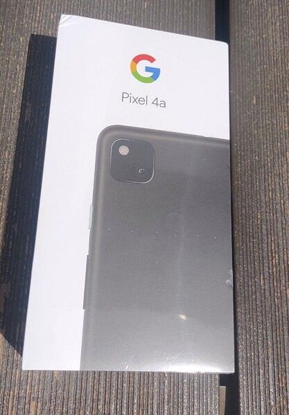 Google Pixel 4a 128GB Just Black SIMフリー 新品未開封(箱隅ダメージあり)