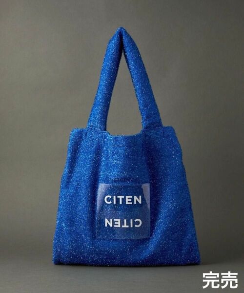 citen×キラキラクリアロゴトートバック