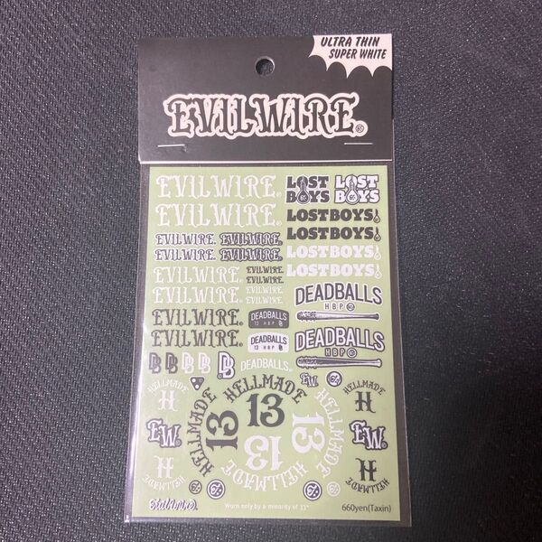 ミニ四駆 Evilwire イービルワイヤーステッカー ①