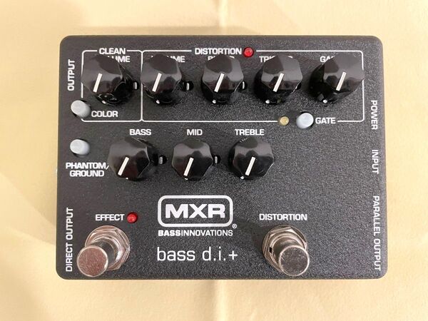 ベース用D.I.プリアンプ MXR M80 BASS DI+ 新品・未使用!