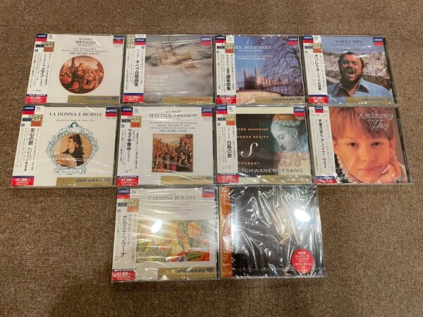 クラシックCD(声楽)10枚組 新品・未開封!