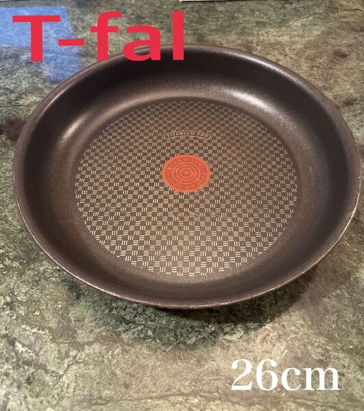T-fal 26cm フライパン レッド 取っ手のとれるシリーズ 取っ手なし ティファール インジニオ