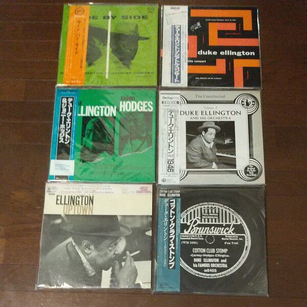 JAZZ(ジャズ)DUKE ELLINGTON(デューク・エリントン)日本盤帯付LPレコード6枚セットまとめ売り