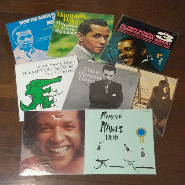 JAZZ(ジャズ)HAMPTON HAWES(ハンプトン・ホース)LPレコード8枚セットまとめ売り