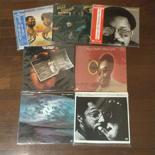 JAZZ(ジャズ)BILLY COBHAM(ビリー・コブハム)LPレコード7枚セットまとめ売り