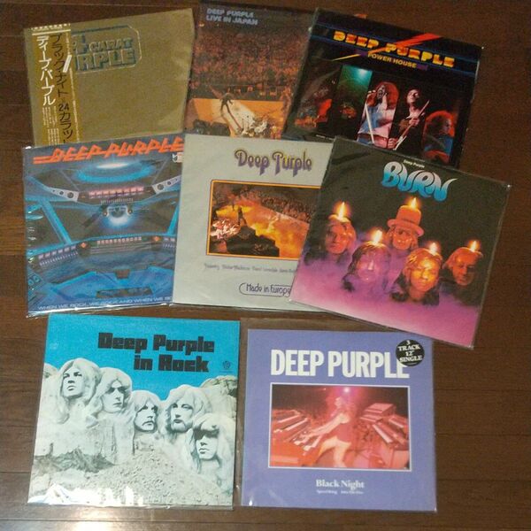 ROCK DEEP PURPLE(ディープ・パープル)LP+12inchEP8枚セットまとめ売り