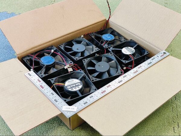冷却ファン PCファン 取り外し品 ジャンク扱い 訳あり品 サイズ色々 12V 24V
