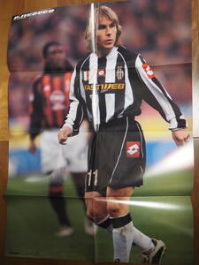 ネドベド カシージャス ポスター ユヴェントス レアルマドリード WSD NEDVED CASILLAS poster Juventus Real Madrid